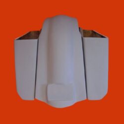 12827_Harley Davidson Heritage Softail 5" Extended Saddlebags No Lids Fender No Cutouts
