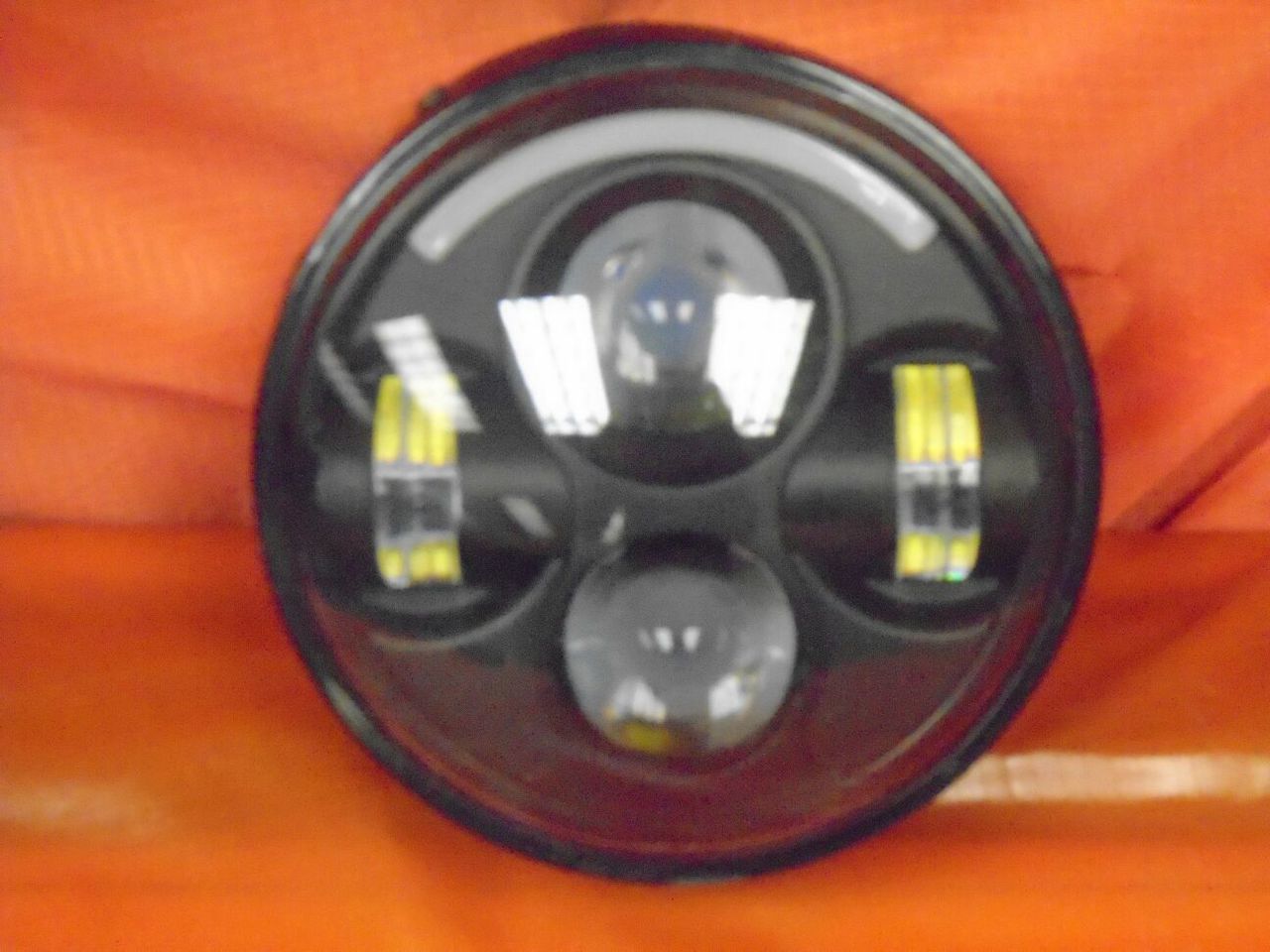5 3/4" DAYMAKER Yamaha Vstar Dragstar XVS1100 BLACK Projector HID LED Light Bulb Headlight Motorcycle - Image 2