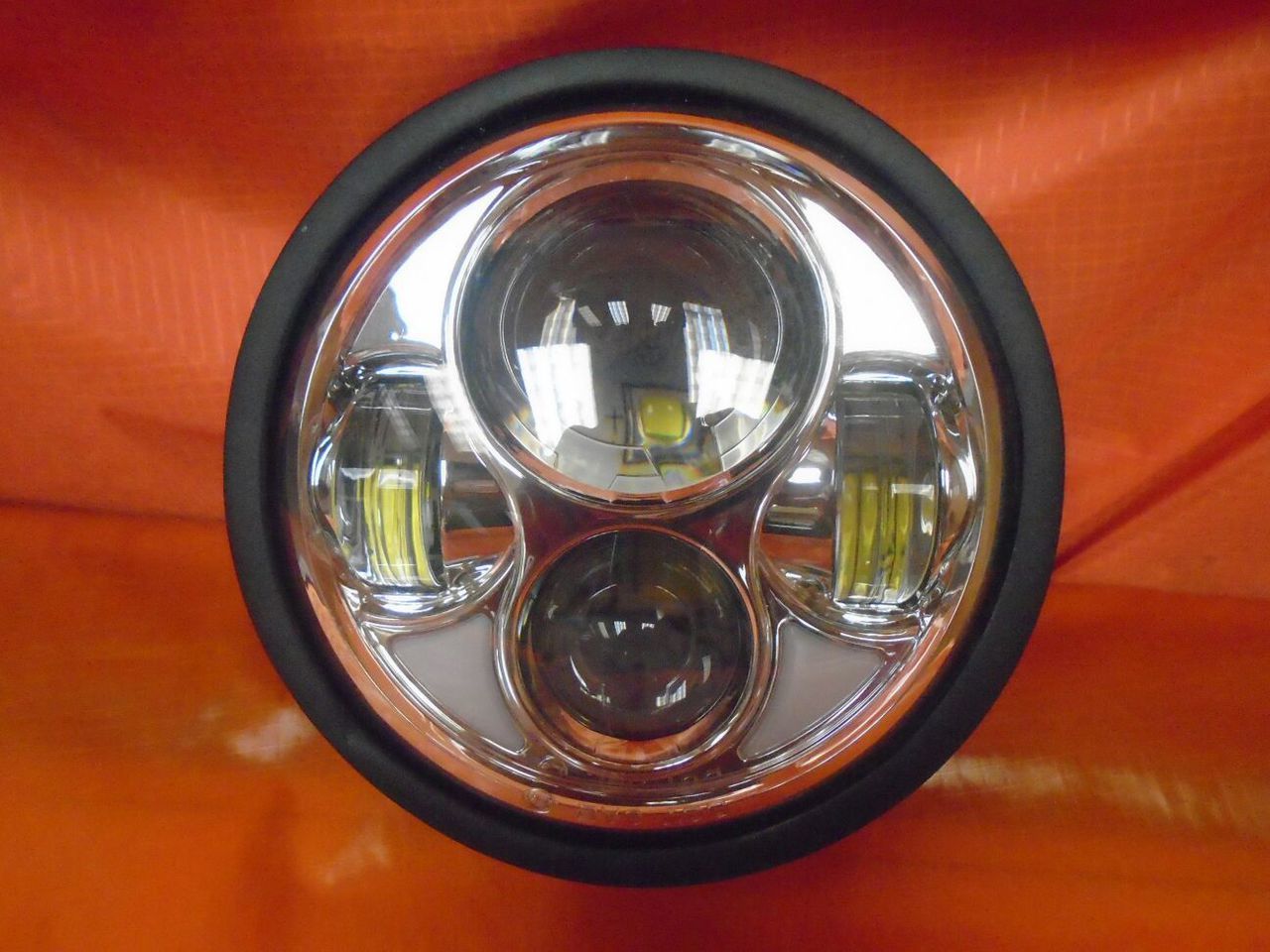 5 3/4" DAYMAKER Yamaha Vstar Dragstar XVS1100 CHROME Projector HID LED Light Bulb Headlight Motorcycle - Image 2