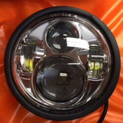 5 3/4" DAYMAKER Yamaha Star Roadliner Stratoliner XV1900A CHROME Projector HID LED Light Bulb Headlight Motorcycle