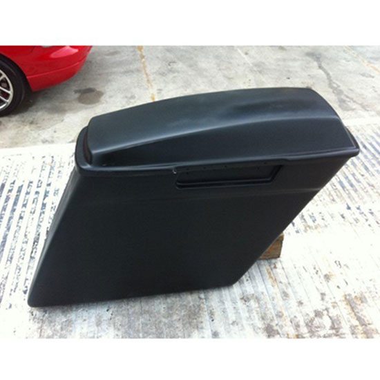 Harley Davidson Heritage Softail Deluxe 4" Extended Stretched Saddlebags lids FLST, FLSTI, FLSTCI, FLSTC