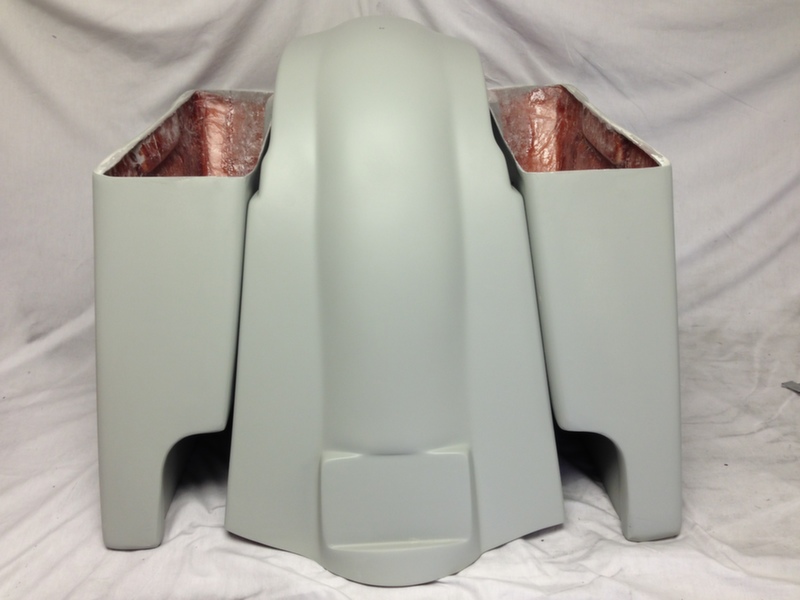 Harley Davidson Touring / Softail Bagger 6" Stretched Extended Saddlebags - Image 2