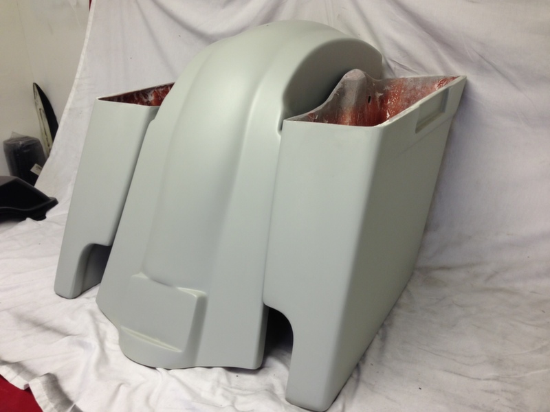 Harley Davidson Touring / Softail Bagger 6" Stretched Extended Saddlebags - Image 3
