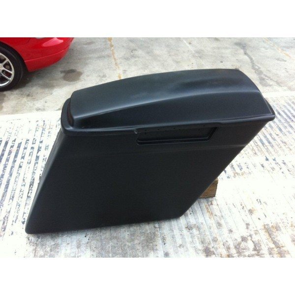 Harley Davidson Heritage Softail Deluxe 4" Extended Stretched Saddlebags lids FLST, FLSTI, FLSTCI, FLSTC - Image 5