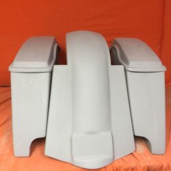 Honda Shadow Sabre 1100 6" Extended Saddlebags Bags Rear Fender Lids