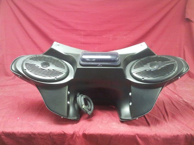 Kawasaki Nomad Motorcycle Headlight Stereo Radio Fairing 6 x 9 Speakers Batwing 1500 99-04 - Image 7
