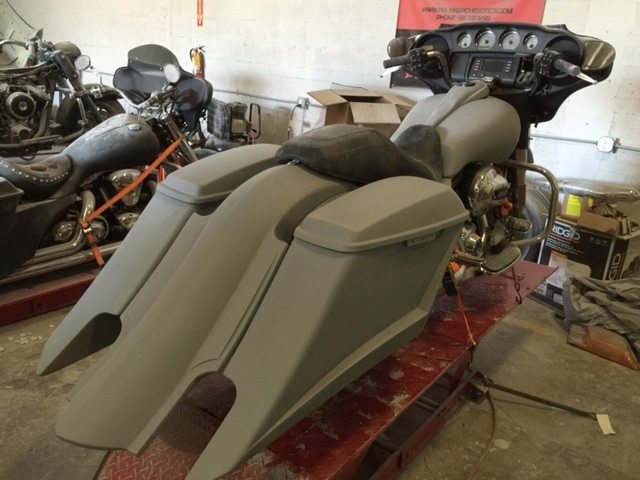 Harley Davidson 6" Trendsetter Extended Saddlebag Fender Kit - Dual Cut Outs Dual 6.5" Speaker Lids / 2014 - 2023 - Image 8