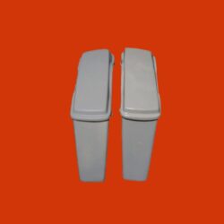 2850_Harley Davidson 6" Extended Stretched Saddlebags with Standard Lids - No Cut Outs