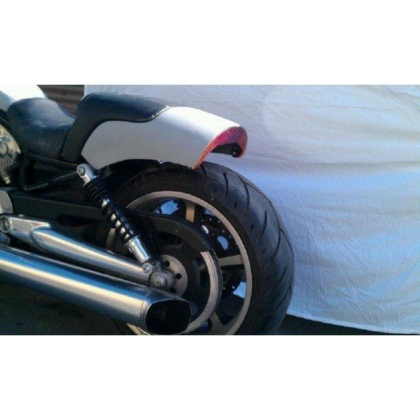Vrod VRSCF Muscle Shorty Rear Custom Fender - 4.5" Shorter Non Painted - Image 3