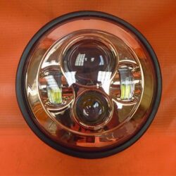 Honda Shadow Sabre AERO VT1100 DAYMAKER GOLD HID LED Light Bulb Headlight Motorcycle Mount
