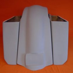 Harley Davidson 5" Extended Saddlebags No Cut Outs Fender - No lids