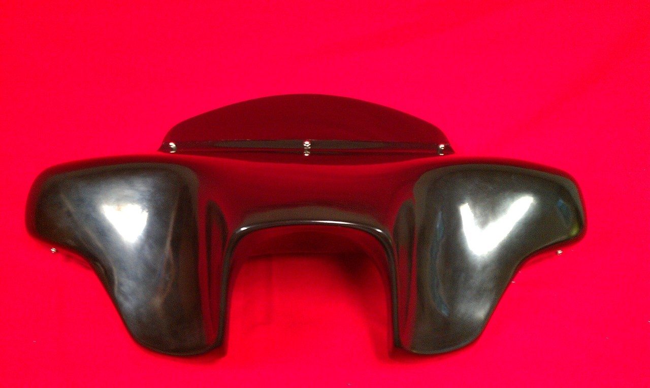 Kawasaki Nomad Motorcycle Headlight Fairing No Holes Batwing VN1600 1600 05 - 08 - Image 2
