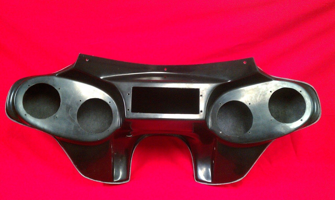 Yamaha Roadstar Motorcycle Fairing 1600 / 1700 6.5" Stereo Radio Speakers Batwing 99 - 09 - Image 4