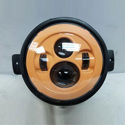7" Kawasaki Voyager & Vaquero DAYMAKER Replacement Headlight Salmon LED Light Projector HID Bulb