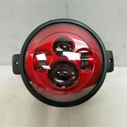 7" Kawasaki Voyager & Vaquero DAYMAKER Replacement Headlight Red LED Light Projector HID Bulb