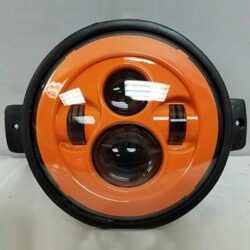 7" Kawasaki Voyager & Vaquero DAYMAKER Replacement Headlight Orange LED Light Projector HID Bulb