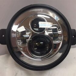 7" Kawasaki Voyager & Vaquero DAYMAKER Replacement Headlight Chrome LED Light Projector HID Bulb