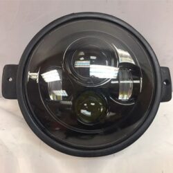 7" Kawasaki Voyager & Vaquero DAYMAKER Replacement Headlight Black LED Light Projector HID Bulb