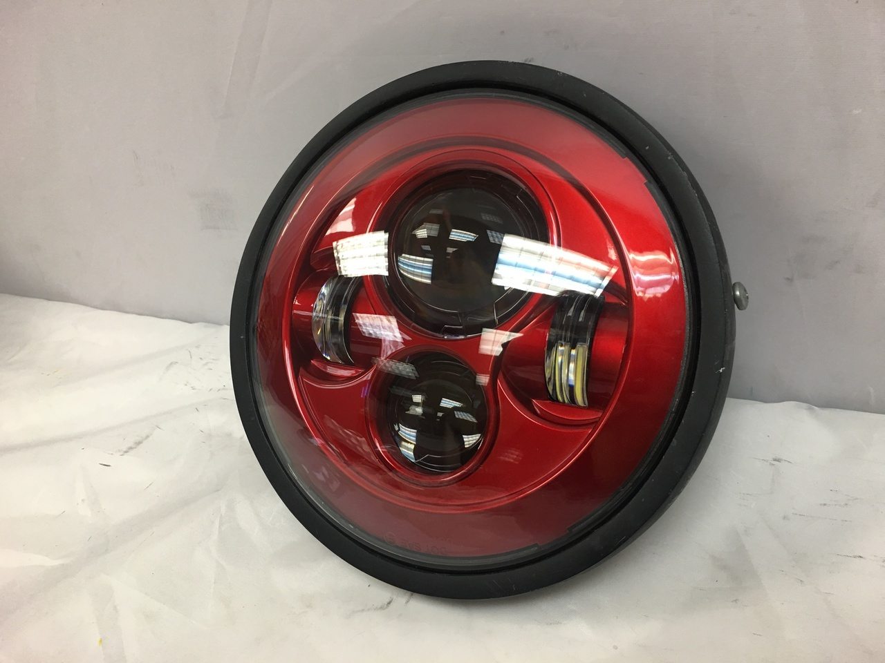 7" DAYMAKER Kawasaki Vulcan Nomad 800 Replacement Red HID LED Light Bulb Headlight Motorcycle - Image 6