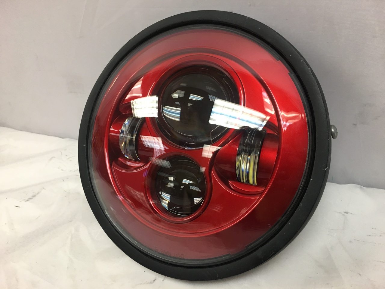 7" DAYMAKER Kawasaki Vulcan Nomad 800 Replacement Red HID LED Light Bulb Headlight Motorcycle - Image 7