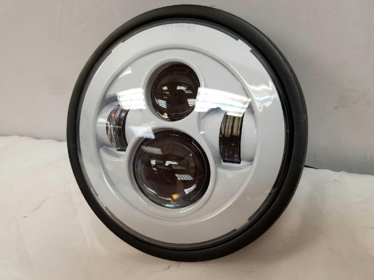 7" DAYMAKER Kawasaki Vulcan Nomad 800 Replacement White HID LED Light Bulb Headlight Motorcycle - Image 4