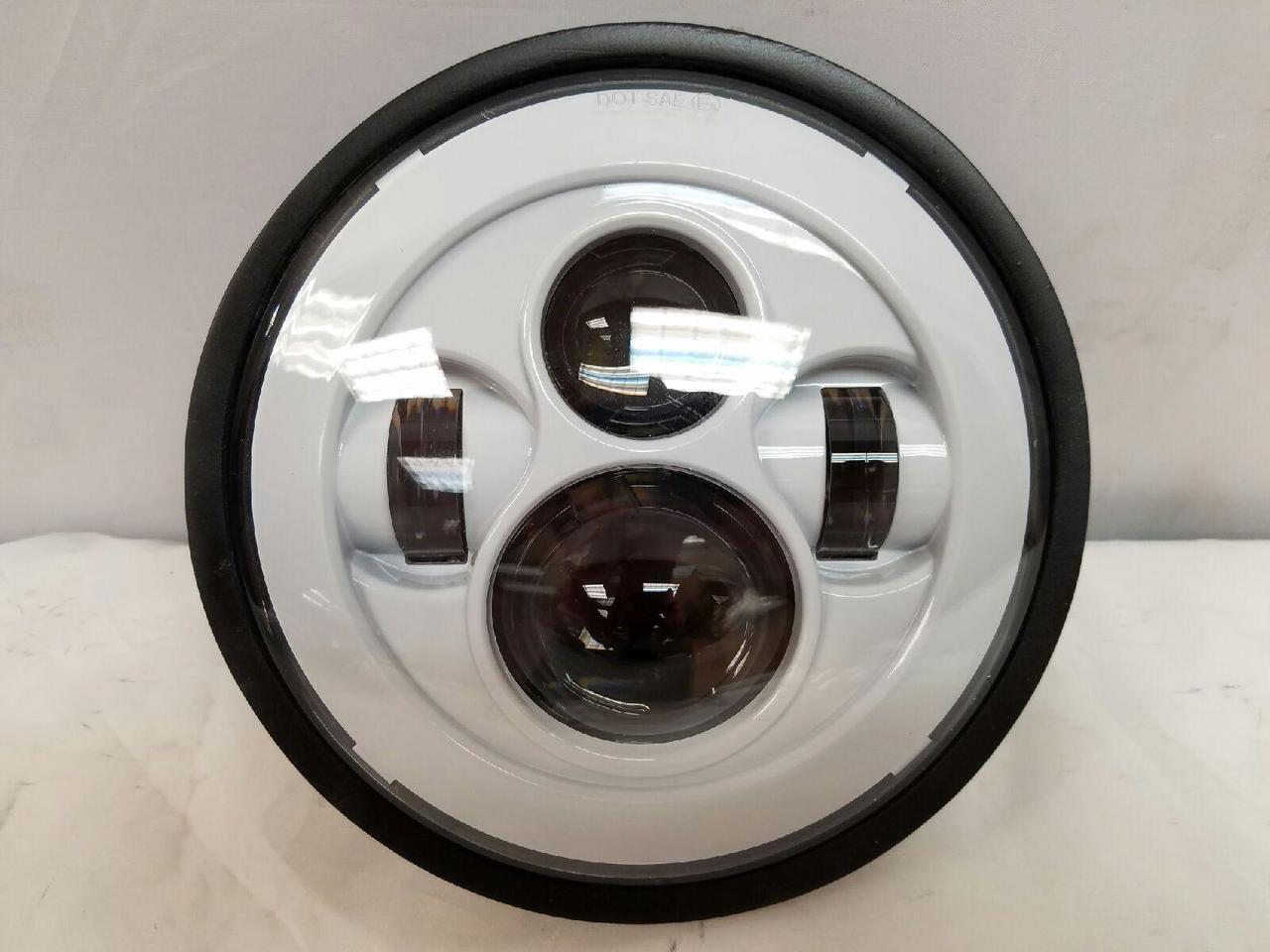 7" DAYMAKER Kawasaki Vulcan Nomad 800 Replacement White HID LED Light Bulb Headlight Motorcycle - Image 5