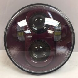 5 3/4" DAYMAKER PURPLE FIRE color matched Projector HID LED Light Bulb Headlight Motorcycle Harley 5.75"