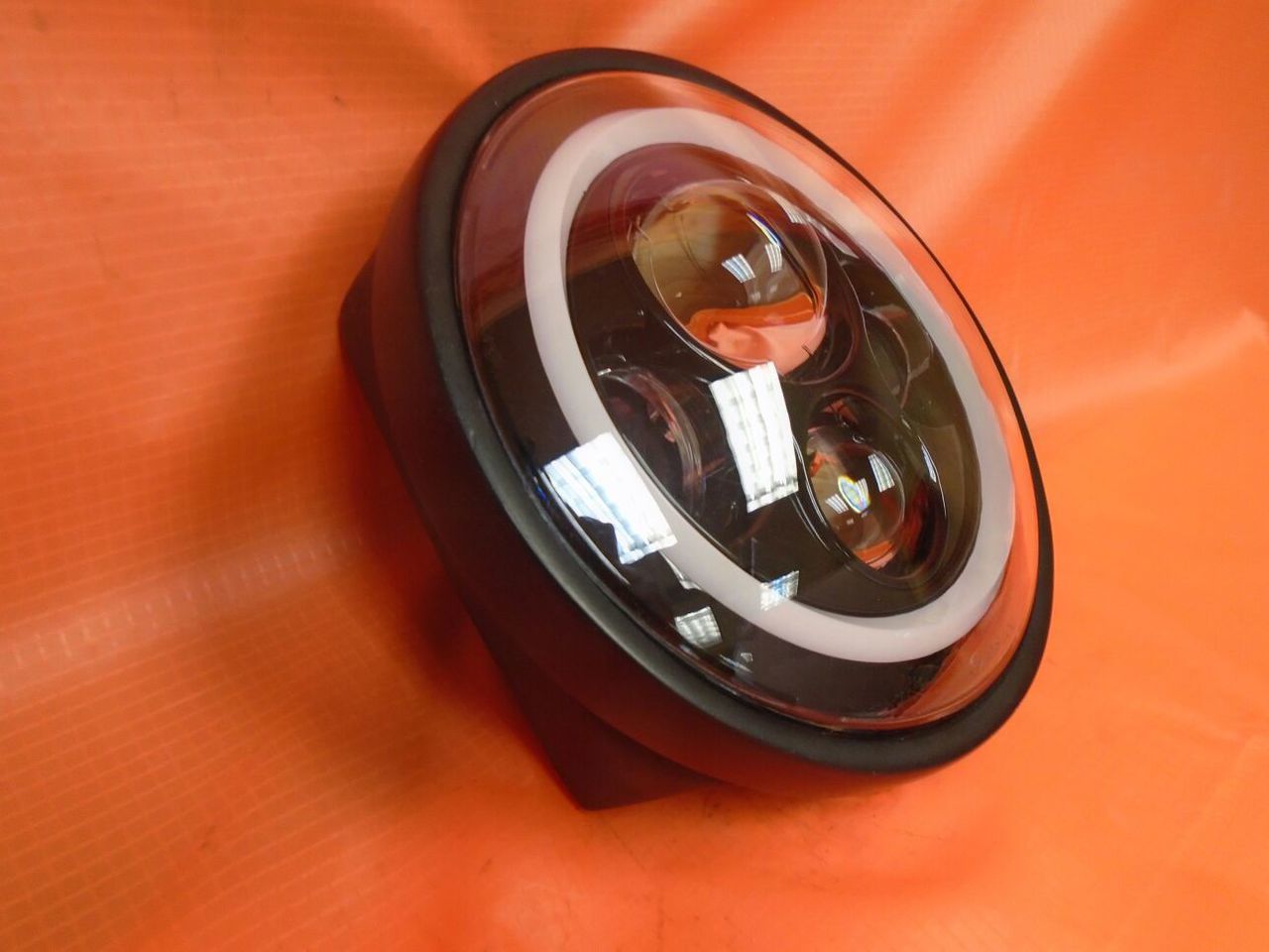 7" DAYMAKER Yamaha Royal Star Venture BLACK with GREEN Halo Projector HID LED Light Bulb Headlight Motorcycle - Image 4