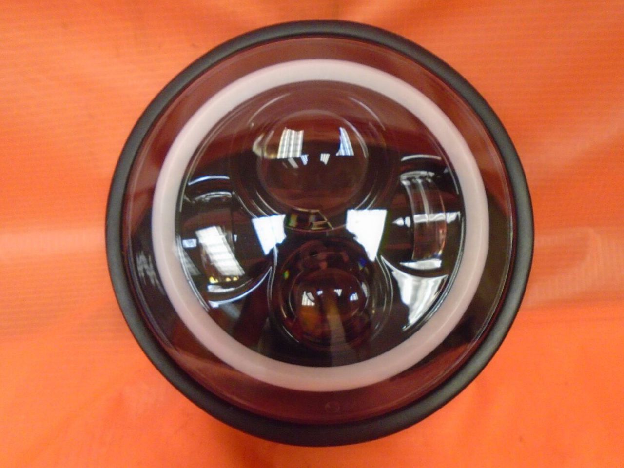 7" DAYMAKER Yamaha Royal Star Venture BLACK with GREEN Halo Projector HID LED Light Bulb Headlight Motorcycle - Image 2