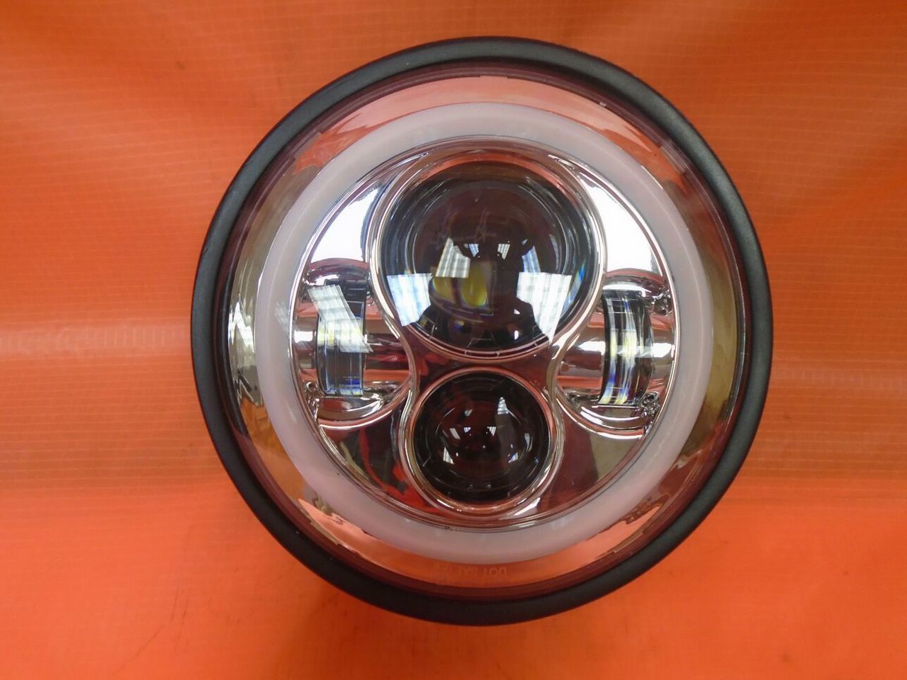 7" DAYMAKER Yamaha Royal Star Venture CHROME with RED Halo Projector HID LED Light Bulb Headlight Motorcycle - Image 4