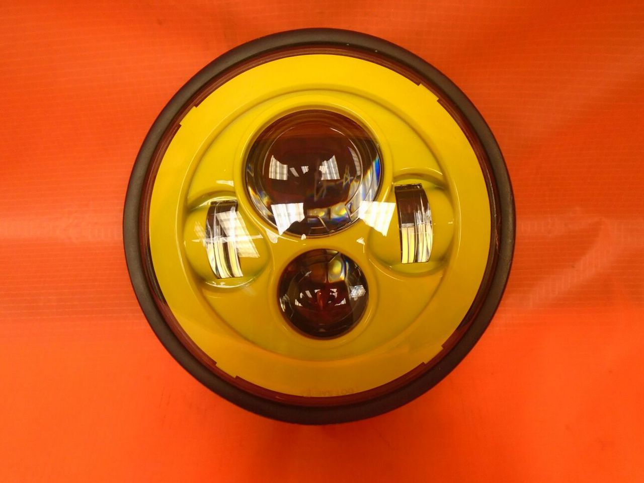 Honda Shadow Sabre AERO VT1100 DAYMAKER YELLOW HID LED Light Bulb Headlight Motorcycle Mount - Image 2