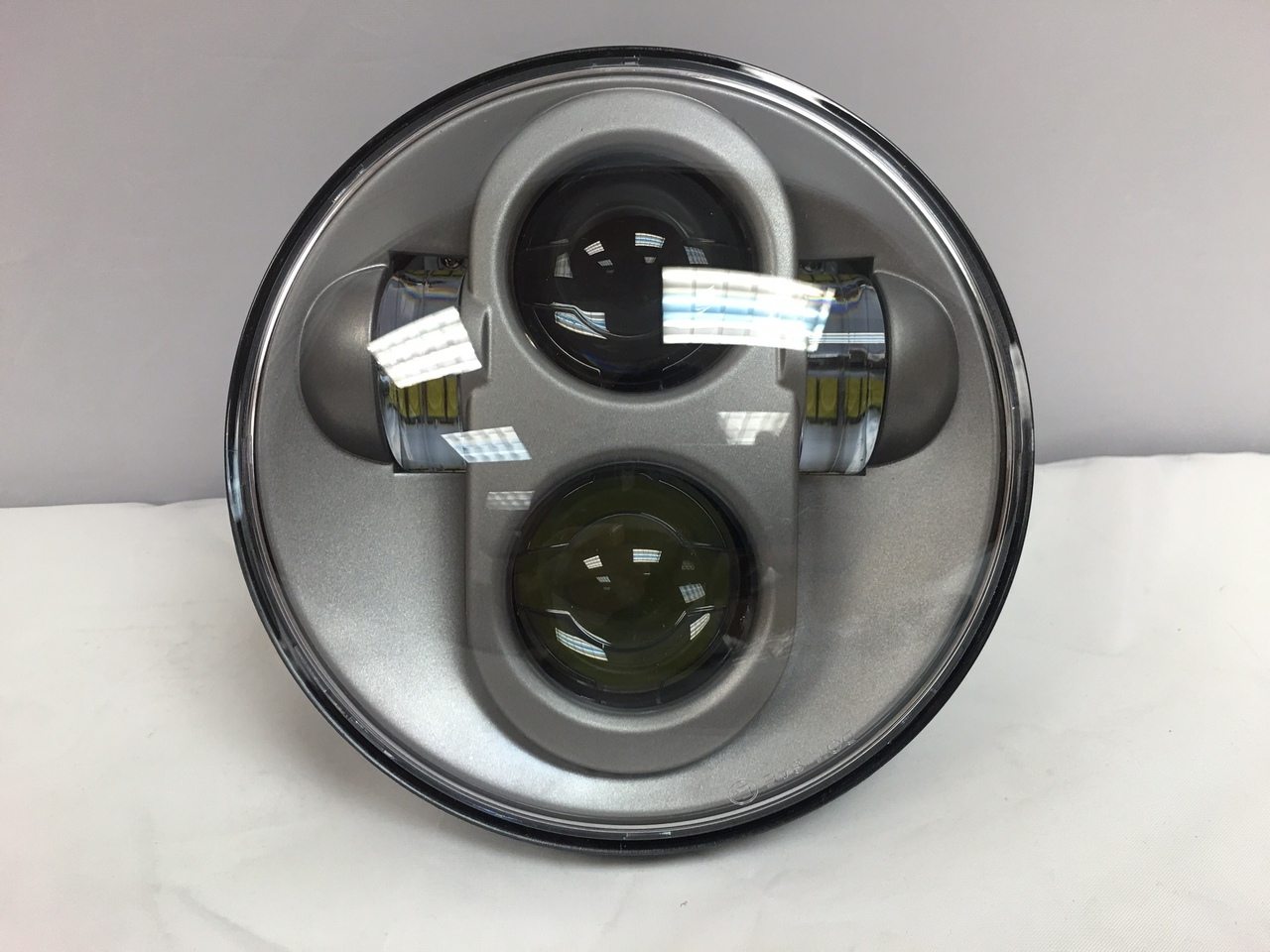 5 3/4" DAYMAKER Replacement SILVER Projector HID LED Light Bulb Headlight Motorcycle Harley 5.75" - Image 4