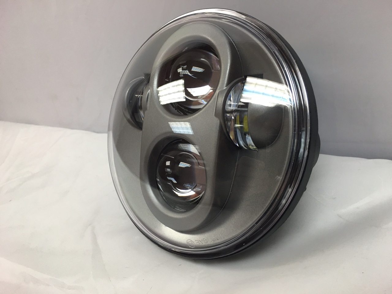 5 3/4" DAYMAKER Replacement SILVER Projector HID LED Light Bulb Headlight Motorcycle Harley 5.75" - Image 7