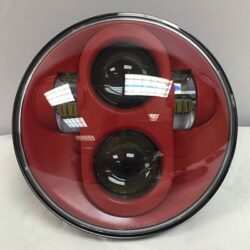 5 3/4" DAYMAKER Replacement RED Projector HID LED Light Bulb Headlight Motorcycle Harley 5.75"