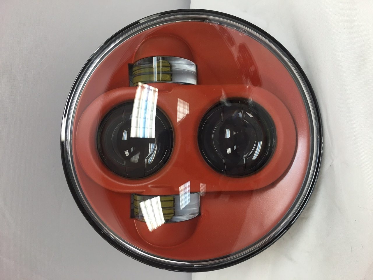 5 3/4" DAYMAKER Replacement ORANGE Projector HID LED Light Bulb Headlight Motorcycle Harley 5.75" - Image 2
