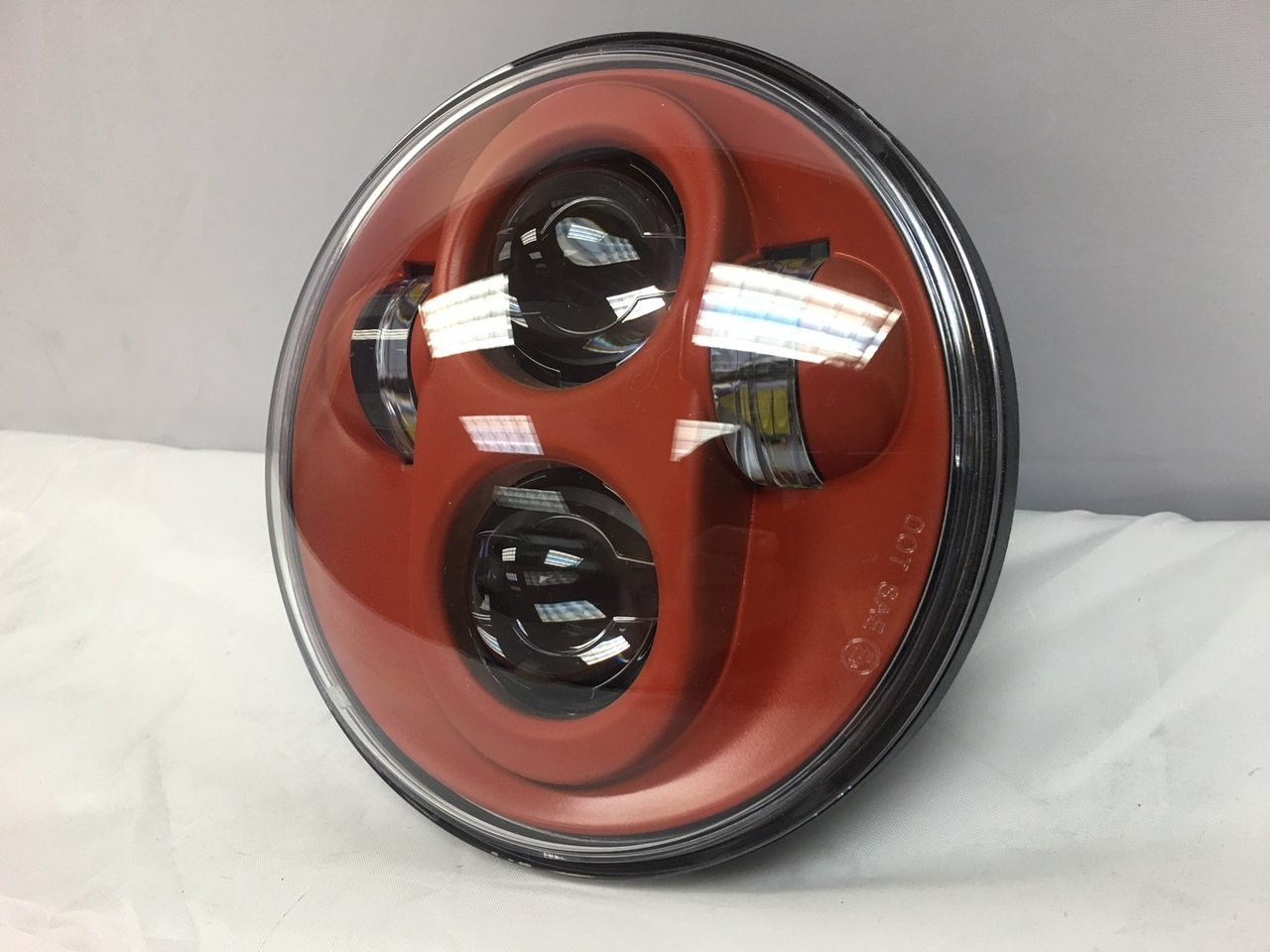 5 3/4" DAYMAKER Replacement ORANGE Projector HID LED Light Bulb Headlight Motorcycle Harley 5.75" - Image 6
