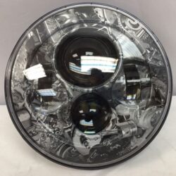 7" DAYMAKER Replacement Cylinder Set Design Projector HID LED Light Bulb Headlight Motorcycle Harley