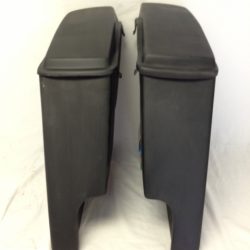 Harley Davidson 4" Extended Stretched Saddlebags Lids 89-13