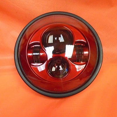 Honda Shadow Sabre AERO VT1100 DAYMAKER RED HID LED Light Bulb Headlight Motorcycle Mount