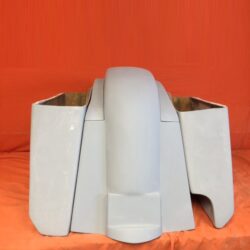 Honda VTX 1300 / 1800 5" Extended Stretched Saddlebags Rear Fender Right Side Cut Out