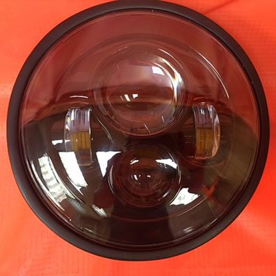 Honda Shadow Sabre AERO VT1100 DAYMAKER BLACK HID LED Light Bulb Headlight Motorcycle Mount