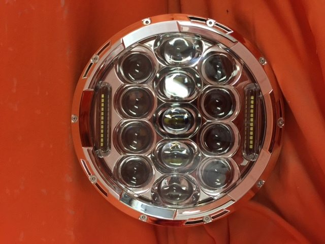 7" DAYMAKER 75W CHROME Projector HID LED Light Bulb Headlight Motorcycle Kawasaki Vulcan Nomad 1500 / 1600 - Image 10