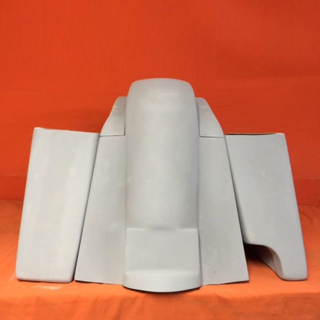 Honda VTX 1300 / 1800 6" Extended Stretched Saddlebags Rear Fender Right Cut Out