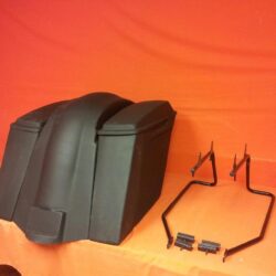 Yamaha Roadstar 1999 - 2007 6" Extended Stretched Saddlebags Rear Fender & lids No Cut Outs