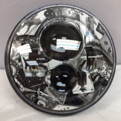 7" DAYMAKER Replacement Strait Pimpin Design Projector HID LED Light Bulb Headlight Motorcycle Harley