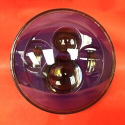 7" DAYMAKER Replacement PURPLE Projector HID LED Light Bulb Headlight Motorcycle Harley