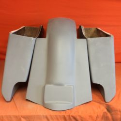 Harley Davidson 5" Extended Saddlebags With Cut Outs Replacement Fender - No lids 09- 13