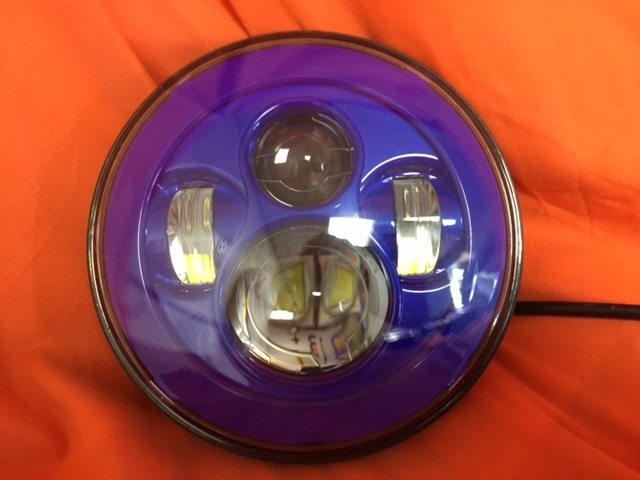 7" DAYMAKER Replacement BLUE Projector HID LED Light Bulb Headlight Motorcycle Harley - Image 5