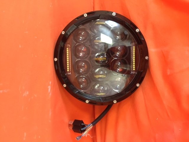7" DAYMAKER 75W BLACK Projector HID LED Light Bulb Headlight Motorcycle Yamaha Roadstar 1600 / 1700 - Image 3