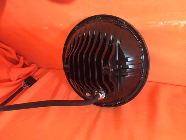 7" DAYMAKER 75W BLACK Projector HID LED Light Bulb Headlight Motorcycle Yamaha Roadstar 1600 / 1700 - Image 4
